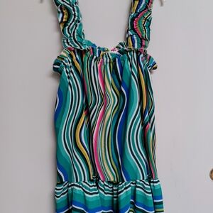 Multicolor Striped Dress